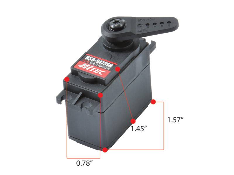 Hitec HSB-9475SH Multi-Purpose, Brushless, Steel Gear Servo